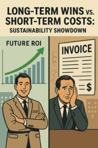 Comparison of sustainable hotel ROI and upfront costs